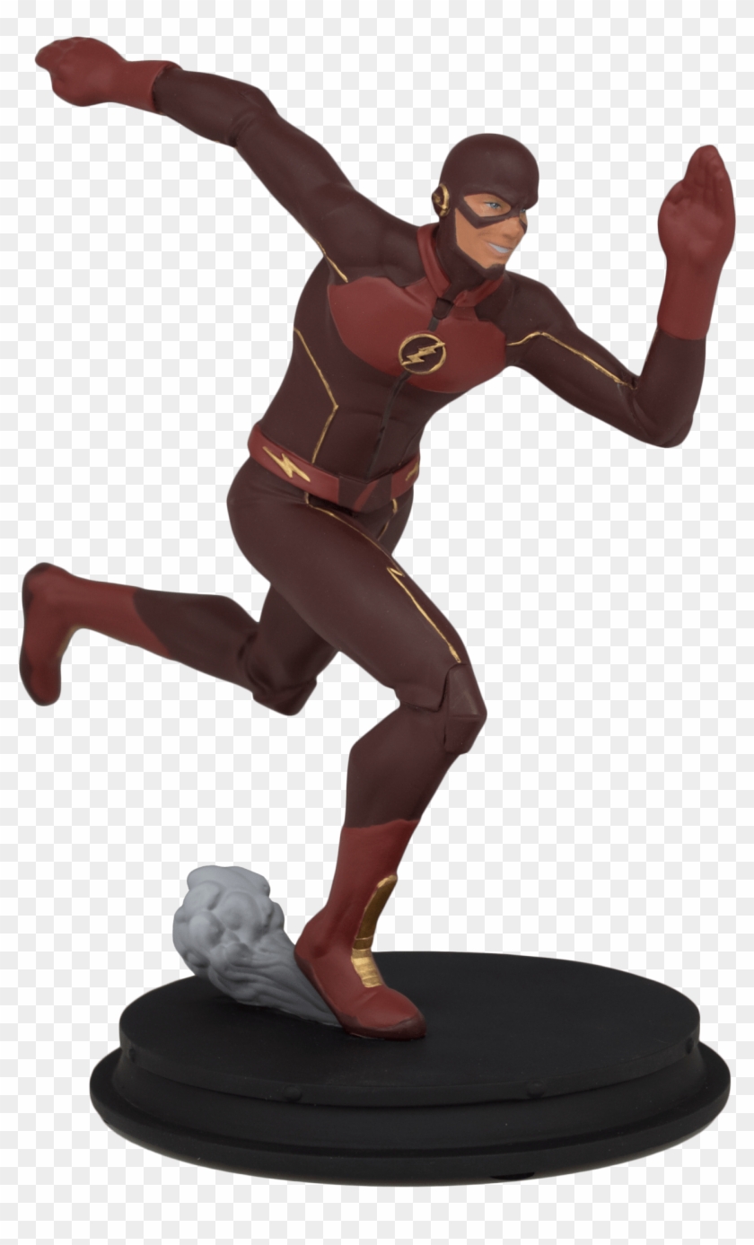 superman flash statue