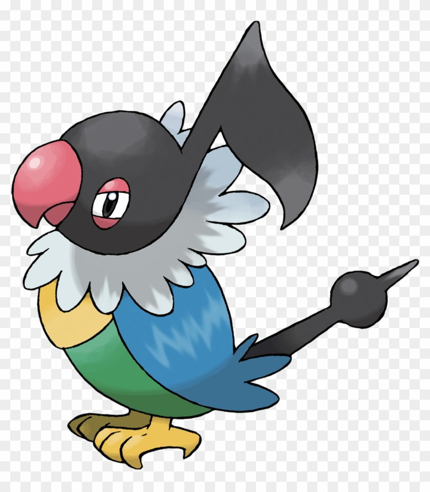 Chatot - Chatot Pokemon Go, HD Png Download - 1280x1280(#1217914) - PngFind