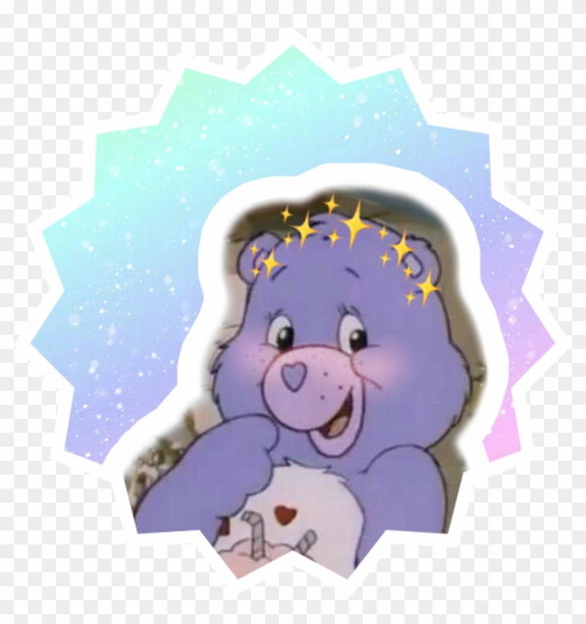 the purple care bear