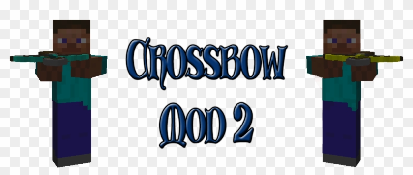 Crossbow Mod Minecraft Crossbow Mod 1 7 10 Hd Png Download 1000x378 Pngfind