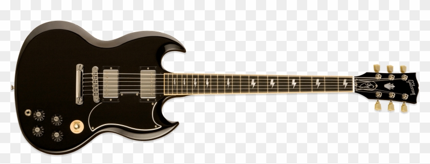 angus young black gibson sg