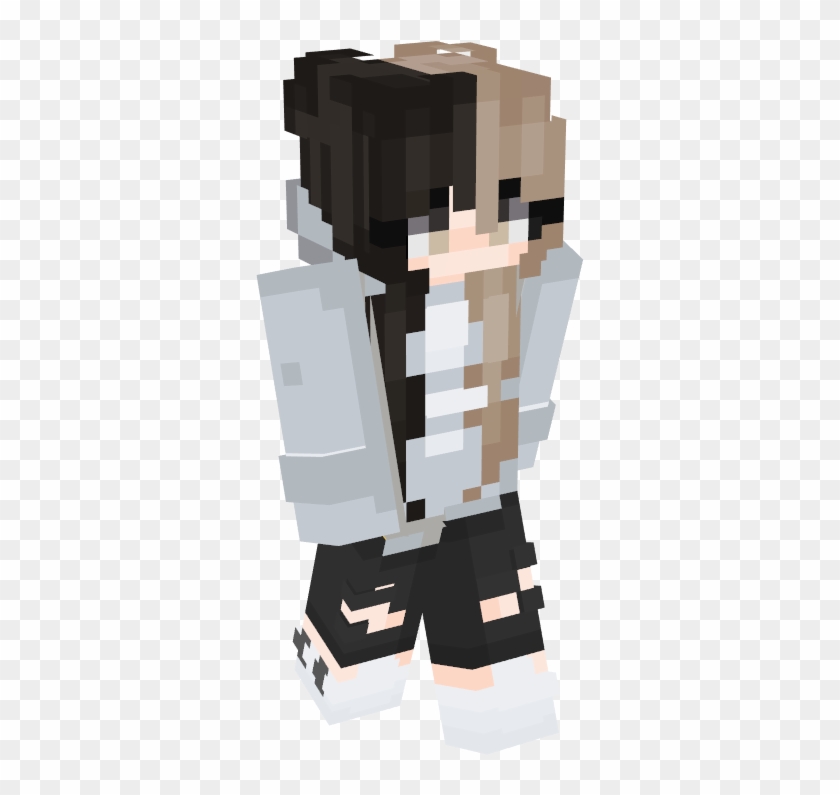 Body Cool Minecraft Minecraft Buildings Minecraft Minecraft Girl Skin White Hd Png Download 400x800 Pngfind