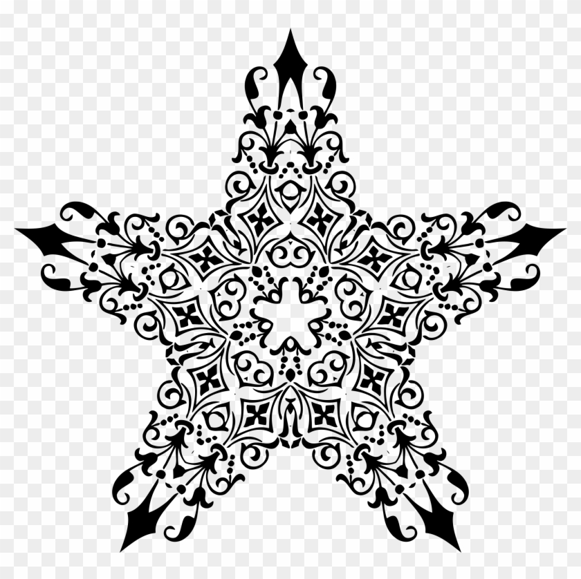 Picture Royalty Free Divider Design Clipart Decorative Star