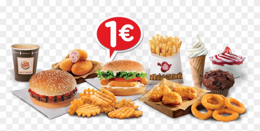 Euroking de Burger King te lo pone fácil con sus productos a 1 euro