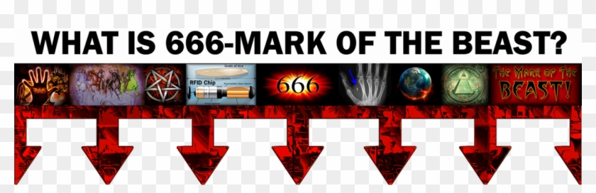 Picture - 666 The Mark Of The Beast, HD Png Download - 1143x317(#1277698) -  PngFind