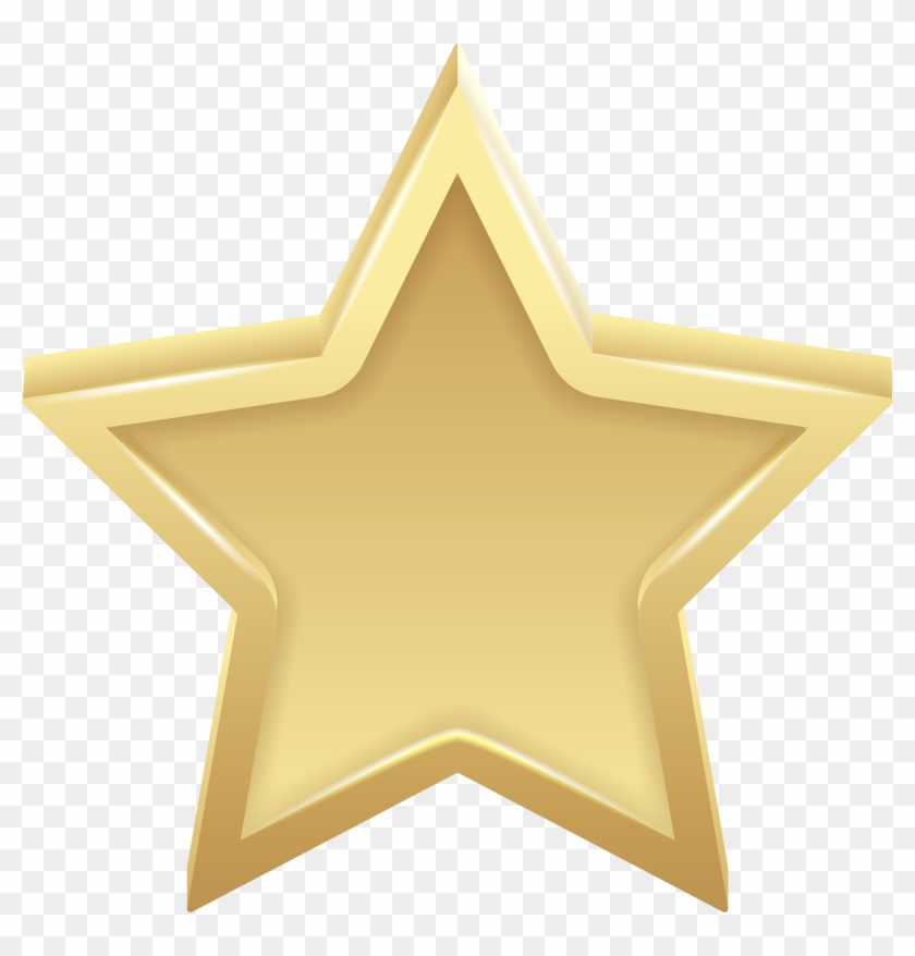 Gold Star Transparent Png Clip Art Image - Gold Star Free Clipart, Png ...