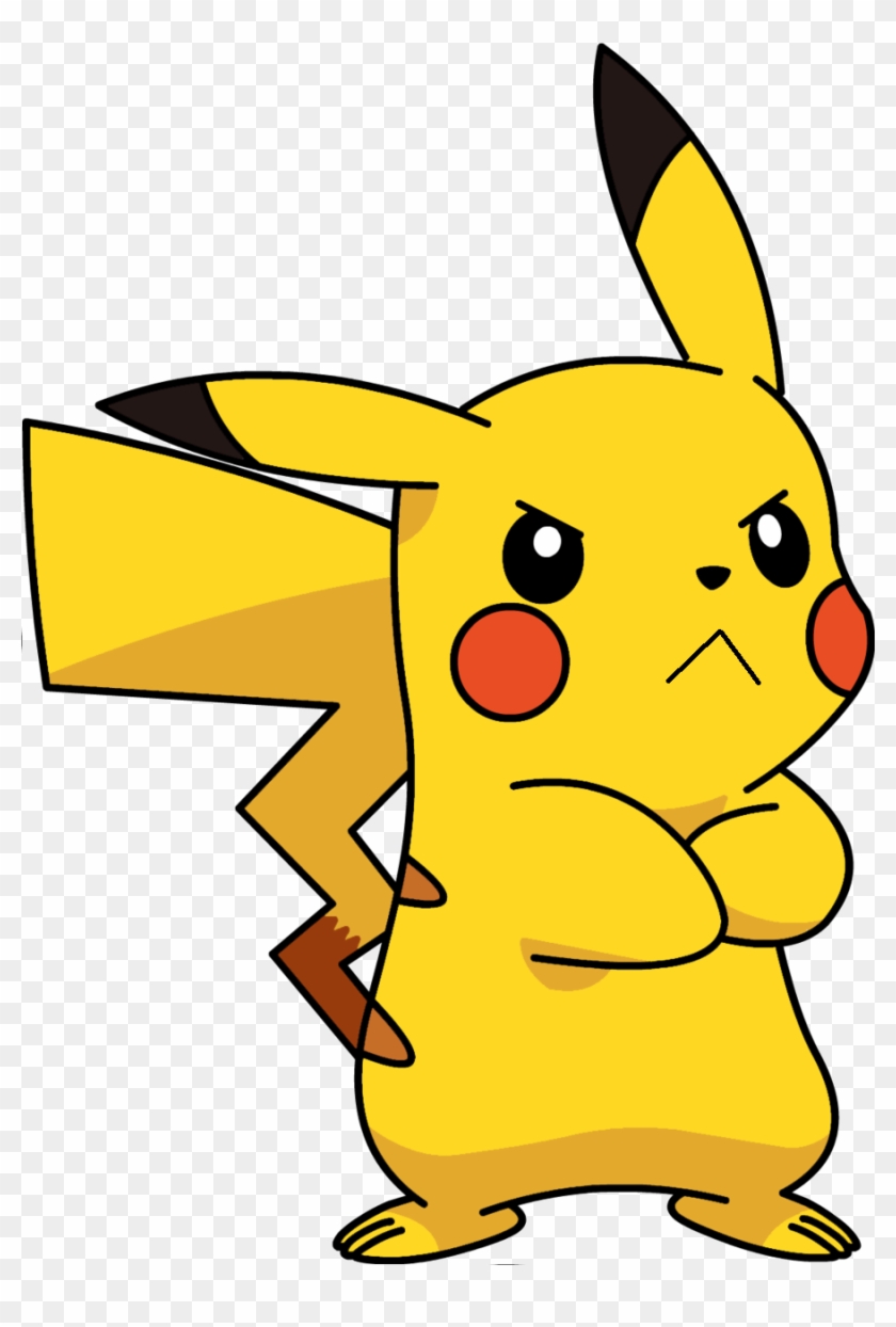 Pikachu Arms Crossed, HD Png Download - 900x1290(#1294087) - PngFind