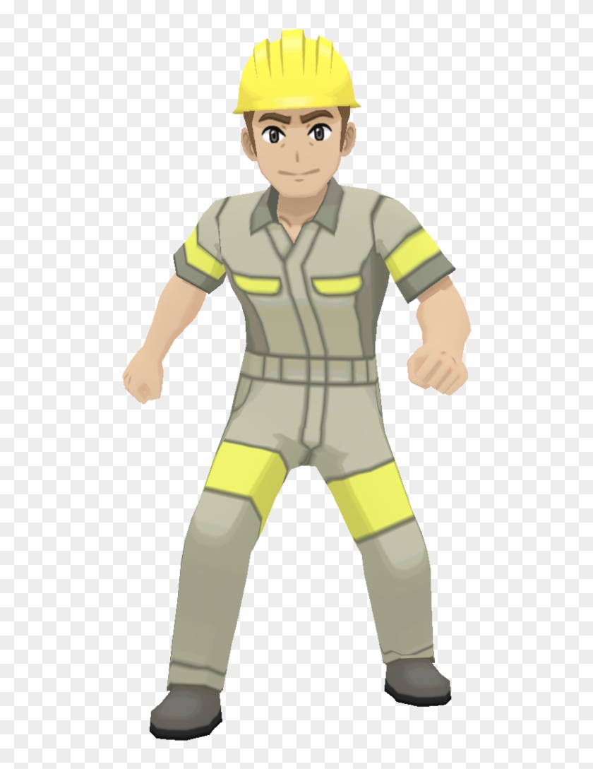 Worker Pokemon Npc Worker Hd Png Download 10x10 Pngfind