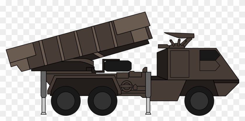 Rocket Launcher Missile Artillery Weapon - Missile Launcher Clipart, HD