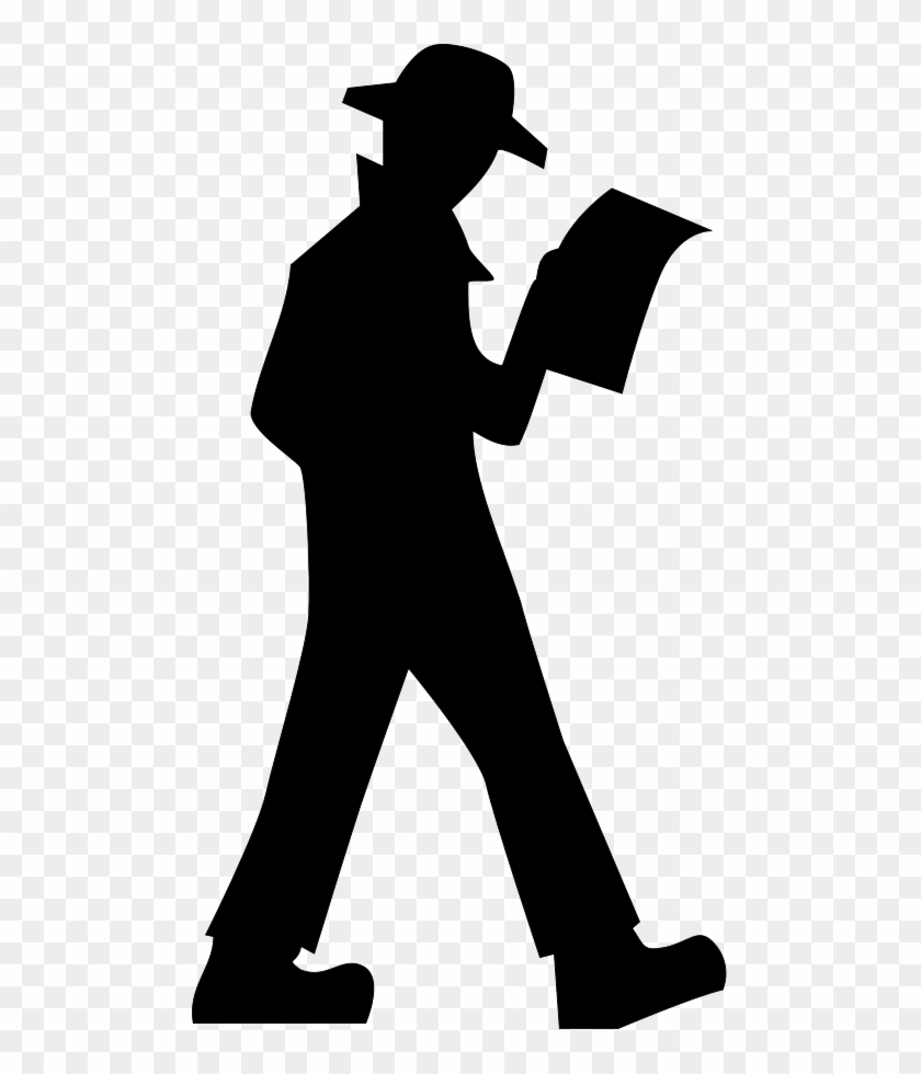 Download Svg Free Stock Person Walking Clipart Secret Agent Clipart Silhouette Hd Png Download 435x800 130801 Pngfind
