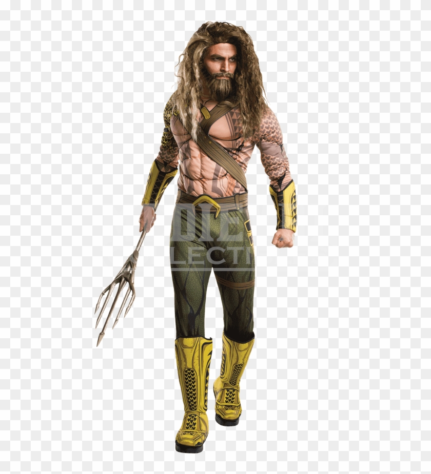Adult Deluxe Dawn Of Justice Aquaman Costume Aquaman Costumes Hd Png Download 850x850 Pngfind