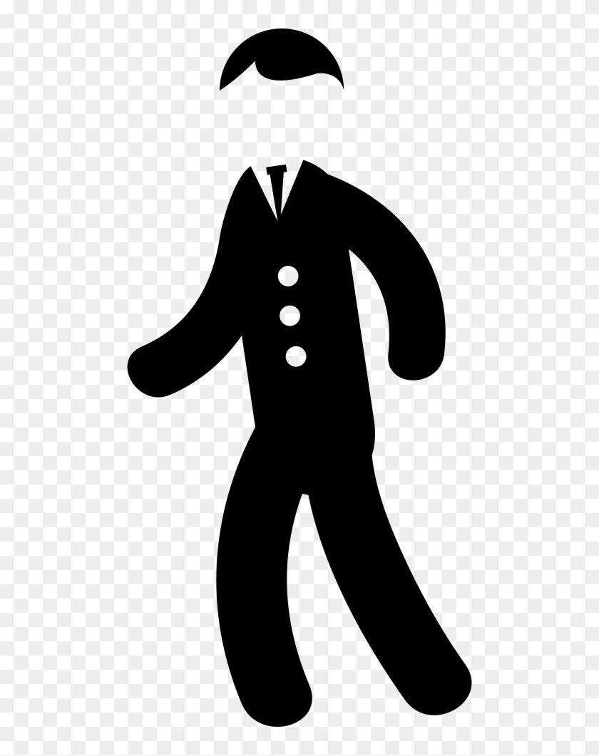 Elegant Man Walking Comments Logo Bonhomme Png Transparent Png 484x981 Pngfind