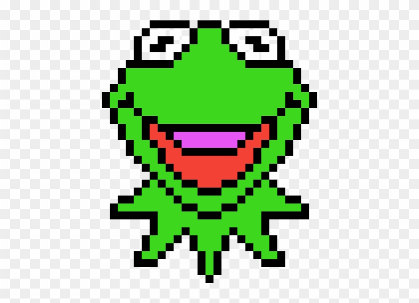 Kermit The Frog Here - Perler Beads Kermit, HD Png Download - 1200x1200