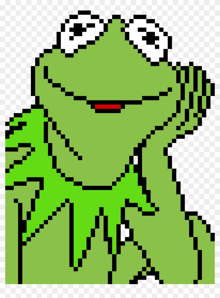 Kermit Meme Pixel Art