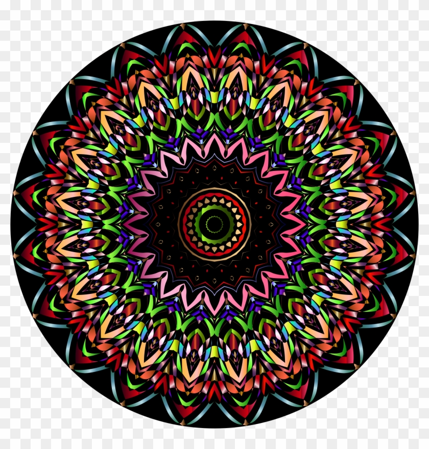 This Free Icons Png Design Of Chromatic Mandala, Transparent Png ...