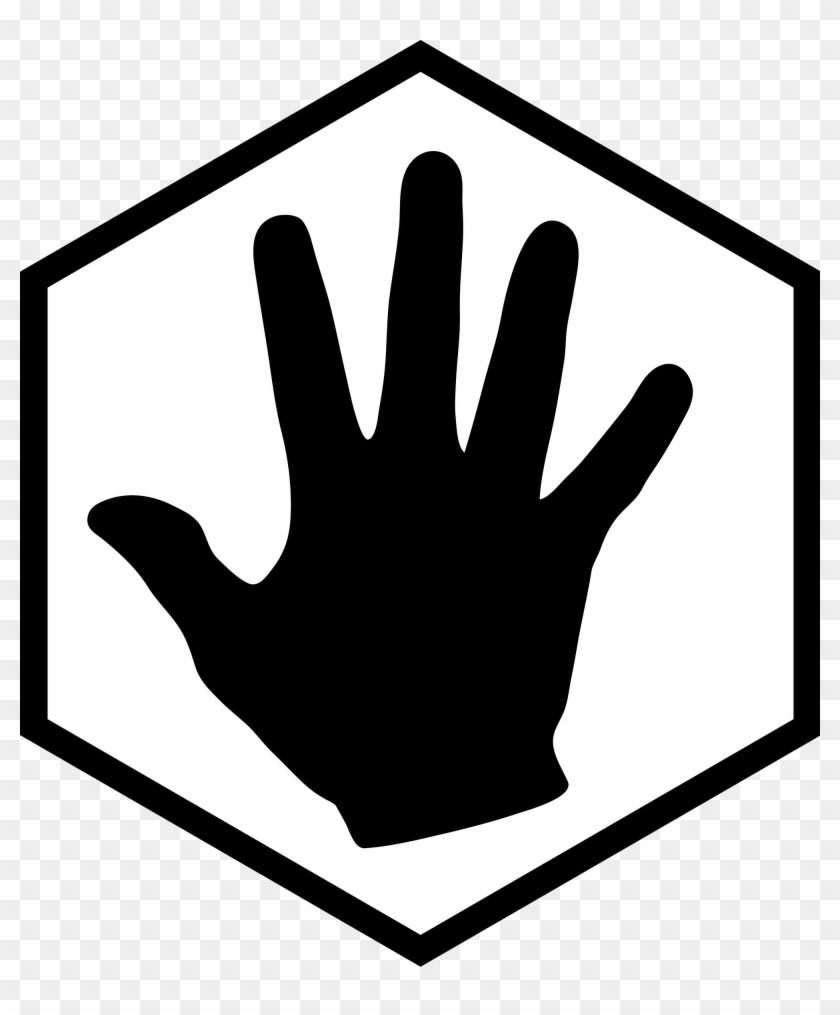 Black Hands Png - 6 Sided Polygon, Transparent Png - 2000x2322(#1315849