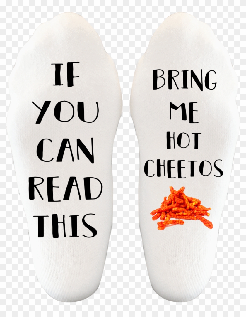 Buy Now If You Can Read This Bring Me Hot Cheetos Socks Earrings HD