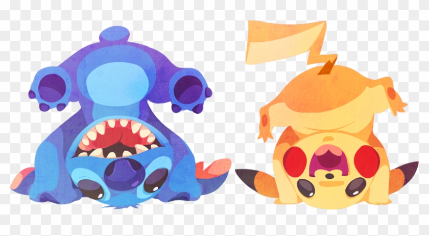 Stitch And Pikachu