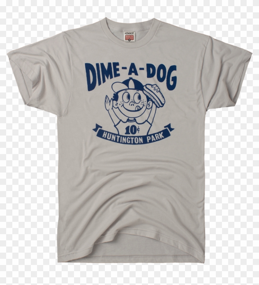 Homage Columbus Clippers Dime A Dog T Shirt Active Shirt, HD Png