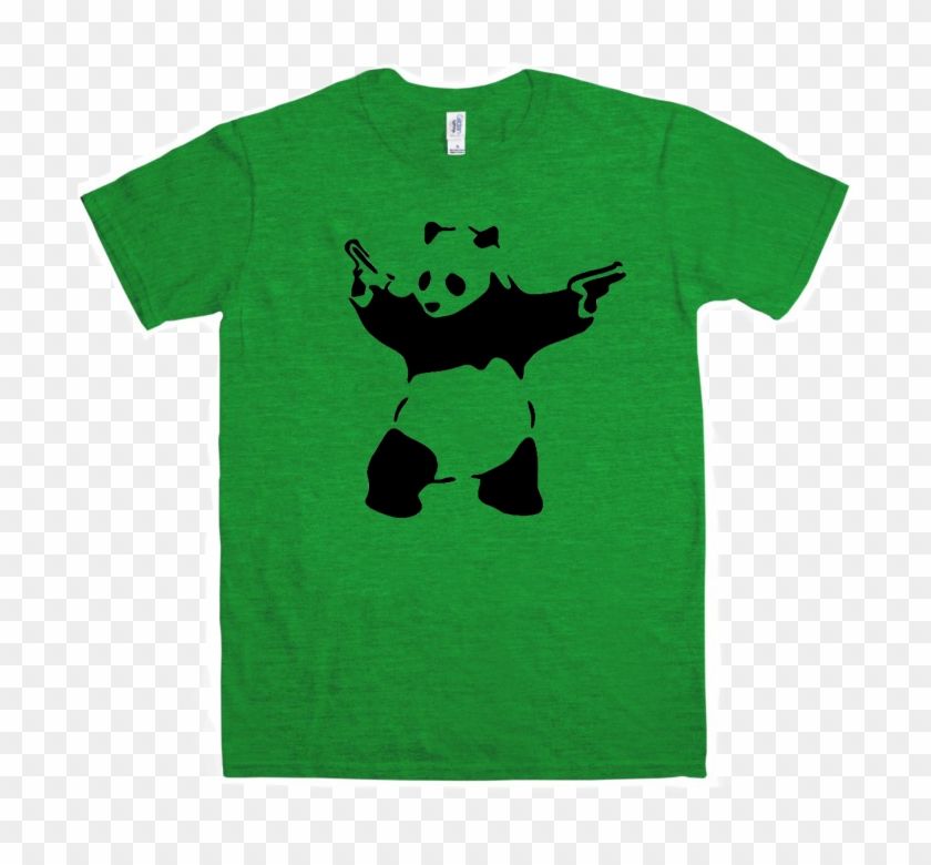 Banksy Kick Ass Panda T Shirt Imagenes De Color Negro Y Blanco Hd - banksy kick ass panda t shirt imagenes de color negro y blanco hd