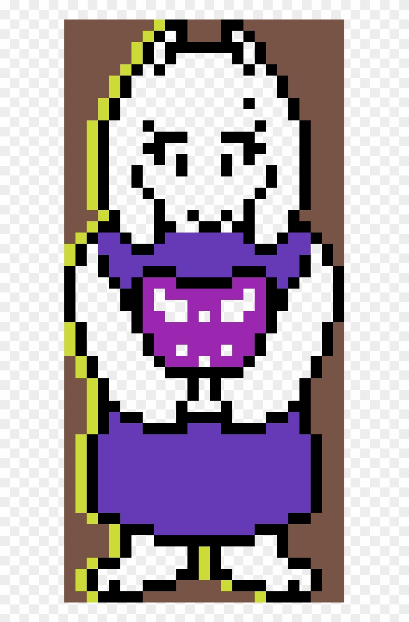 Toriel - Toriel Pixel Art, HD Png Download - 575x1196(#1350820) - PngFind