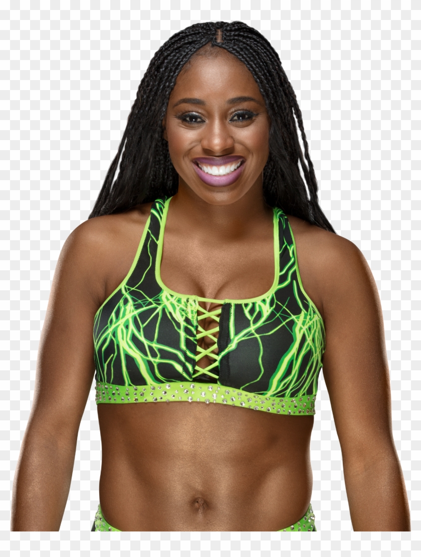 aj lee green outfit