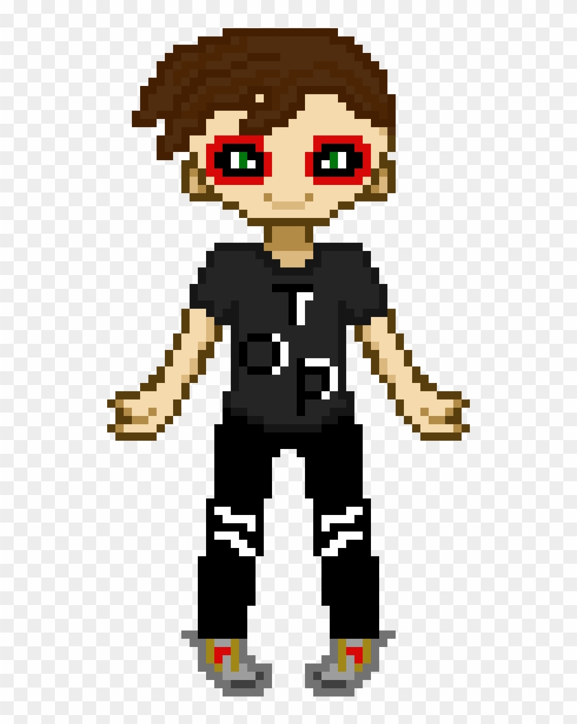 Tyler Joseph - Grid Aphmau Pixel Art, HD Png Download - 1200x1200