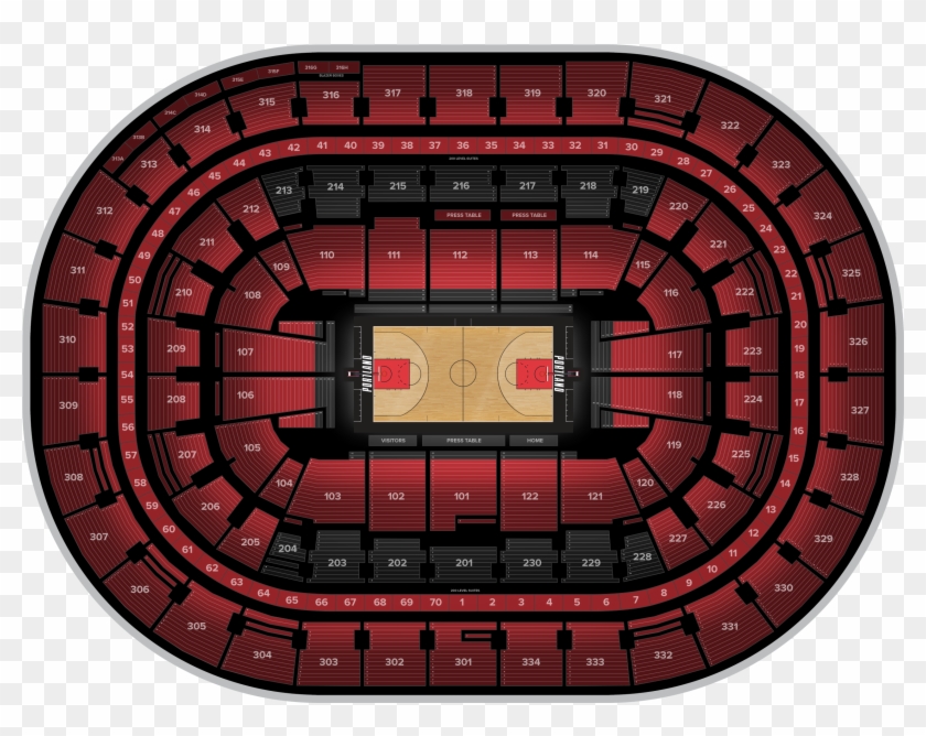 Portland Trail Blazers Stadium Seating Chart