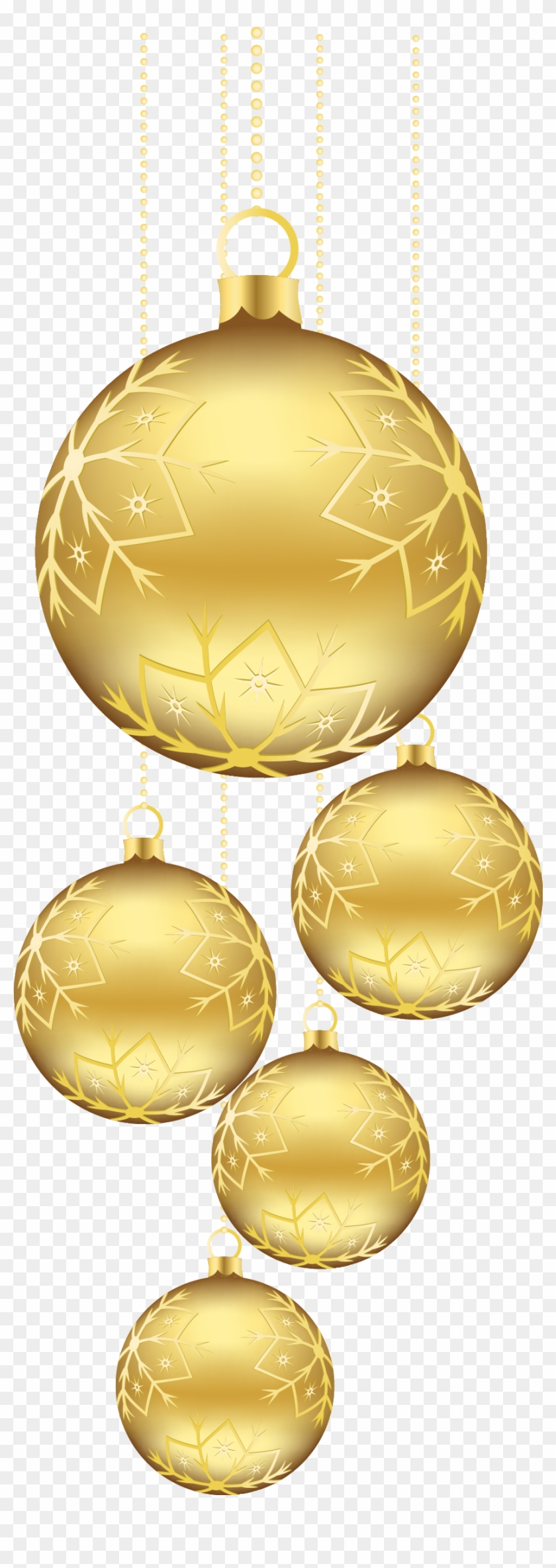 927 X 2461 9 - Gold Christmas Ornament Png, Transparent Png - 927x2461 ...