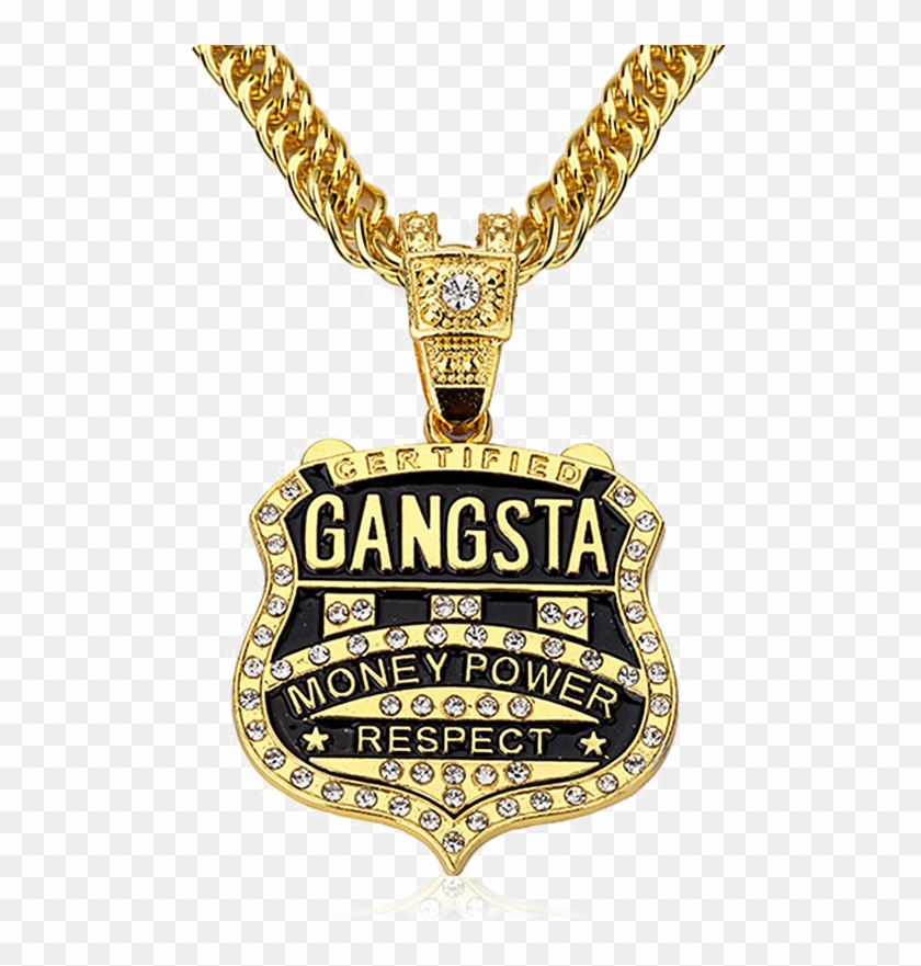 Thug Life Dollar Gold Chain Free Arts Gangsta Necklace Hd Png - dollar chain roblox
