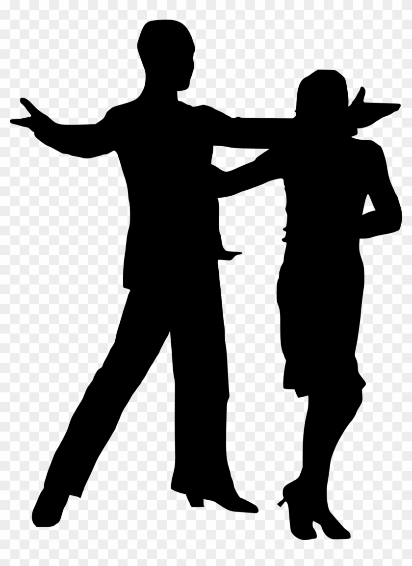 Free Download - Dancing Couple Silhouette Png, Transparent Png ...