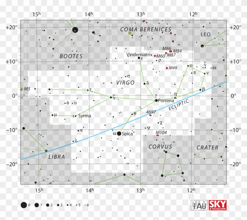 Virgo Star Map