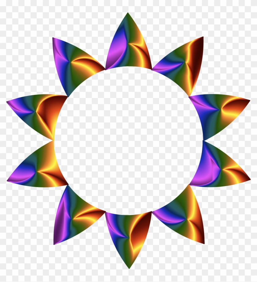 Prismatic Sun Line Art No Background Png Freeuse Download, Transparent ...