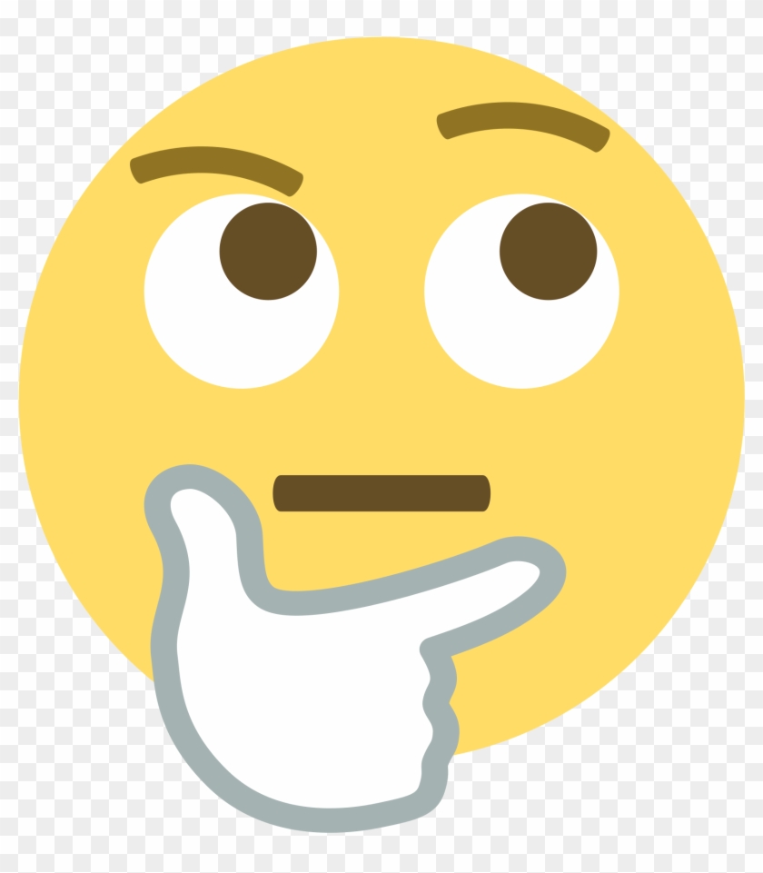 Thinking Meme Transparent Png Clipart - Thinking Emoji Meme,Meme  Transparent - free transparent png images 