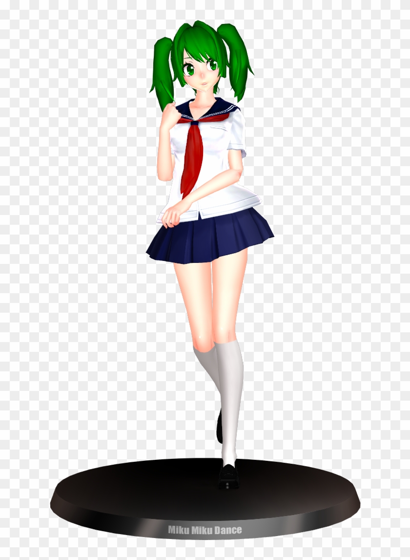 Koharu Hinata Figurine - Koharu Yandere Simulator, HD Png Download -  638x1066(#1433369) - PngFind