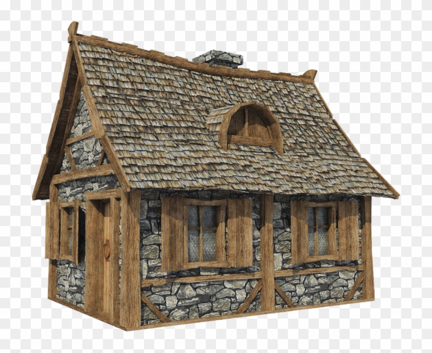 Shack Png - Medieval Hut, Transparent Png - 1230x650(#1436207) - PngFind