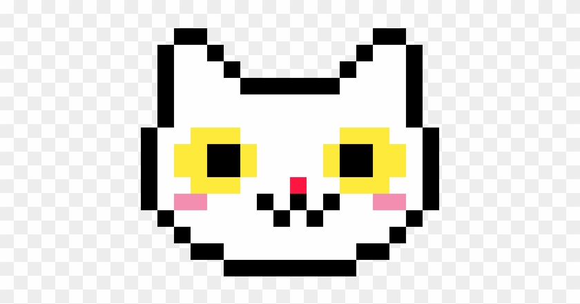 Cat By High Five Girl - Neko Atsume Pixel Art, HD Png Download ...