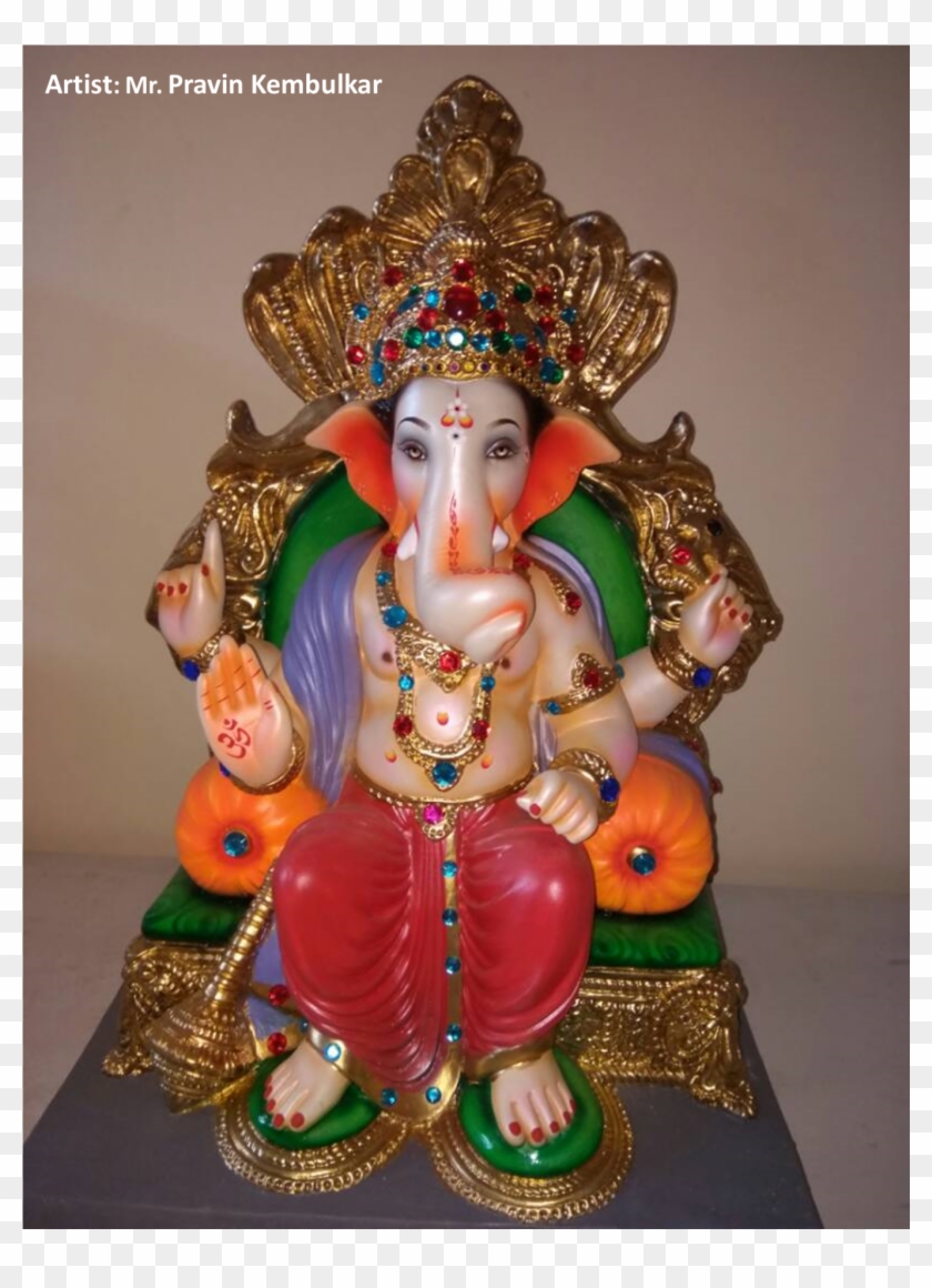 Ganesh Jai Malhar Ganpati In Titwala Hd Png Download