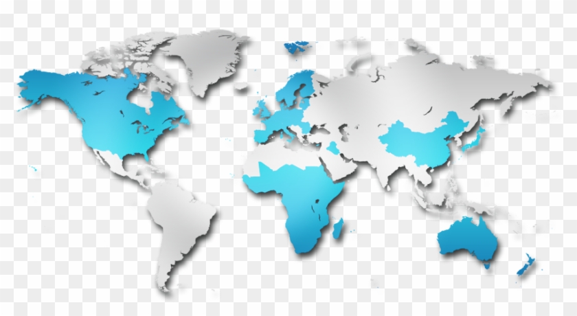 Download 3d World Map Png Transparent Png 890x463 1465031 Pngfind