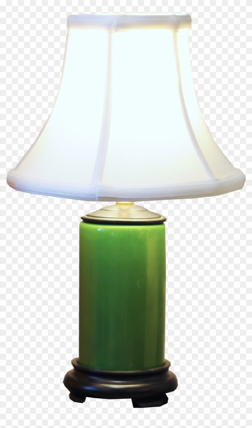 green accent lamp