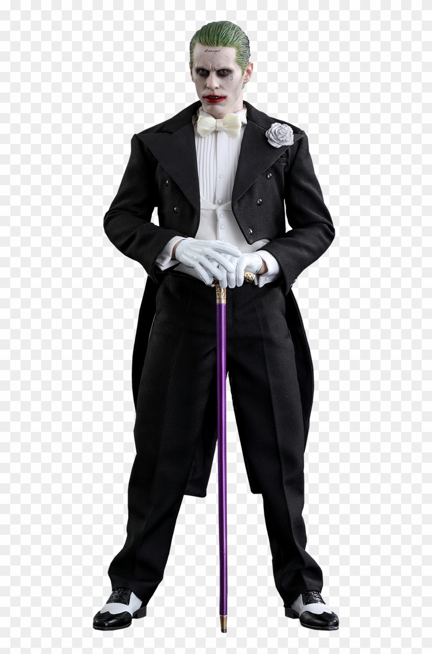 Dc Comics Suicide Squad The Joker Tuxedo Version Sixth Suicide Squad Joker Hot Toy Tuxedo Hd Png Download 480x1192 Pngfind