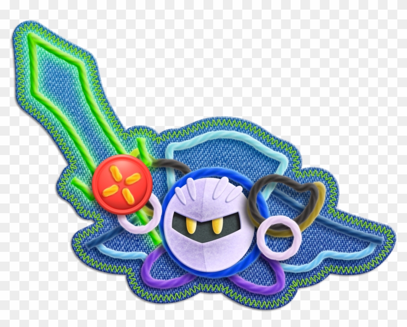 Meta Knight - Boss Kirby Epic Yarn, HD Png Download - 1246x943(#1490455) -  PngFind