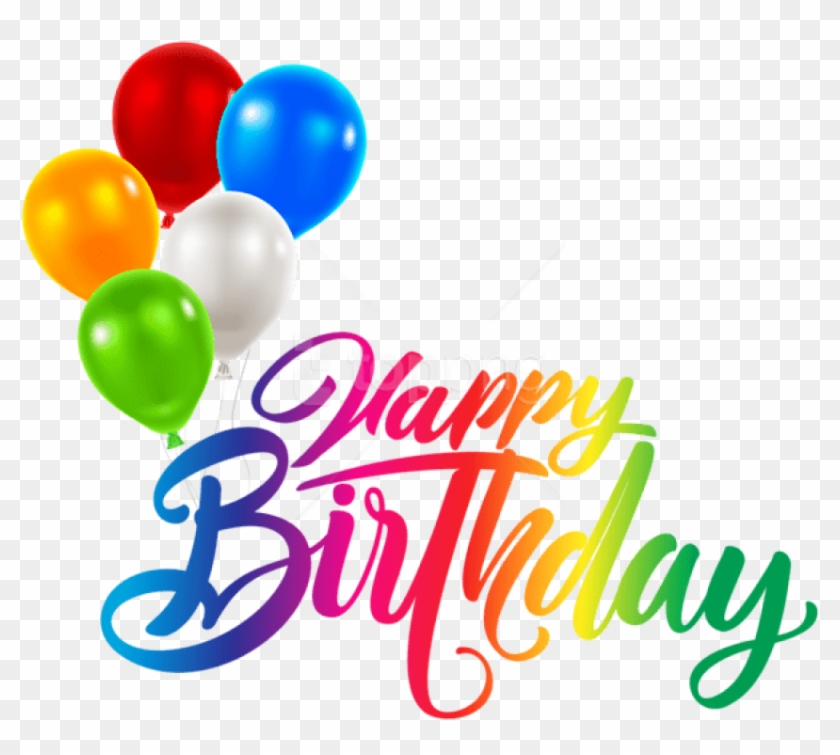 Free Png Download Happy Birthday Png Images Background - Happy Birthday Png  Text, Transparent Png - 850x724(#1492640) - PngFind
