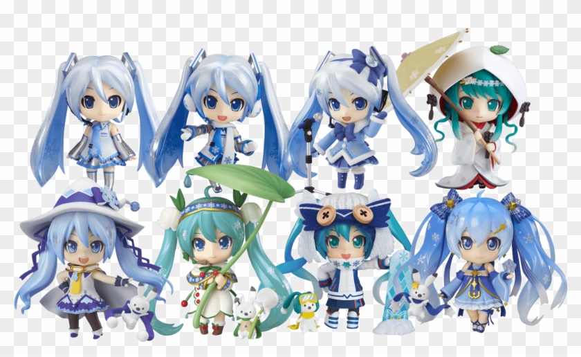 Snow Miku Since 2012 And Rabbit Yukine Since 2014 雪 ミク