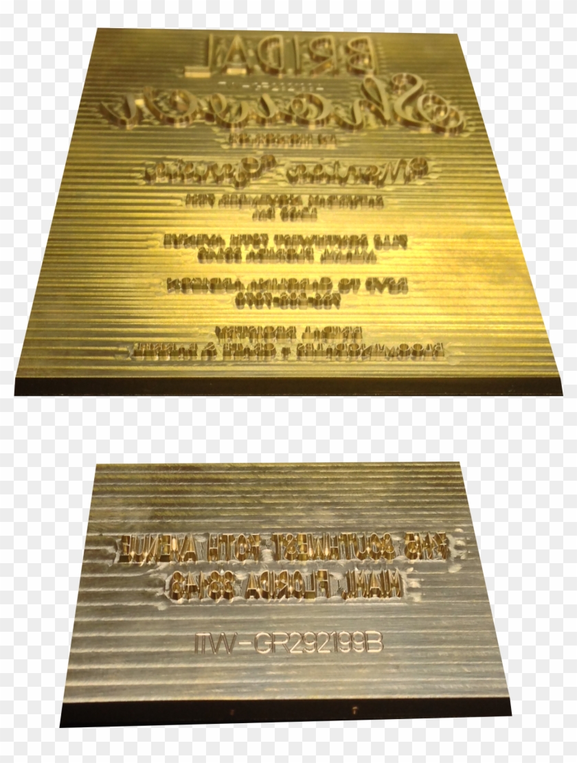 Transparent Gold Name Plate Png