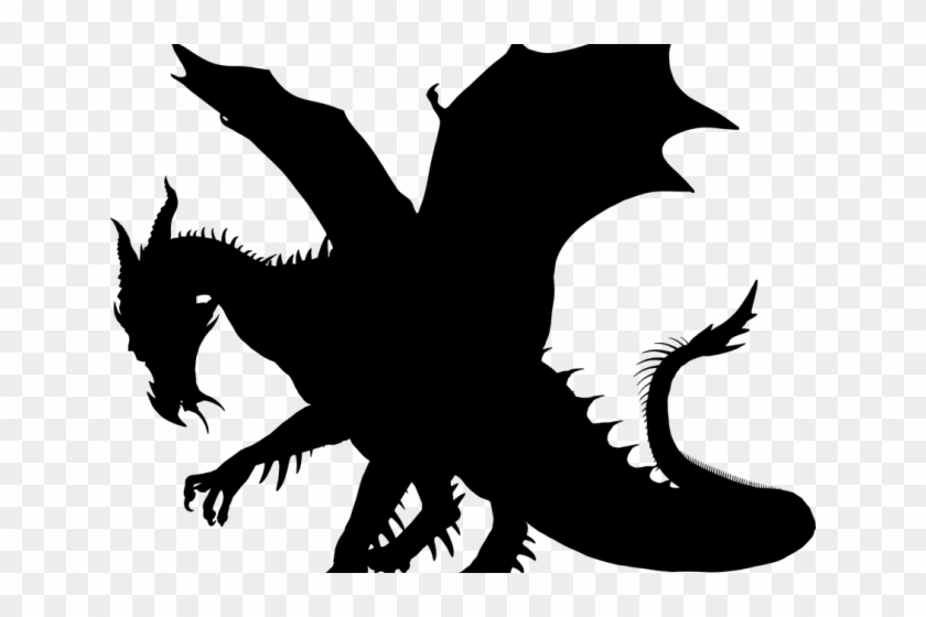 Drake Clipart Dragon - Black Dragon Clip Art, HD Png Download - 640x480 ...