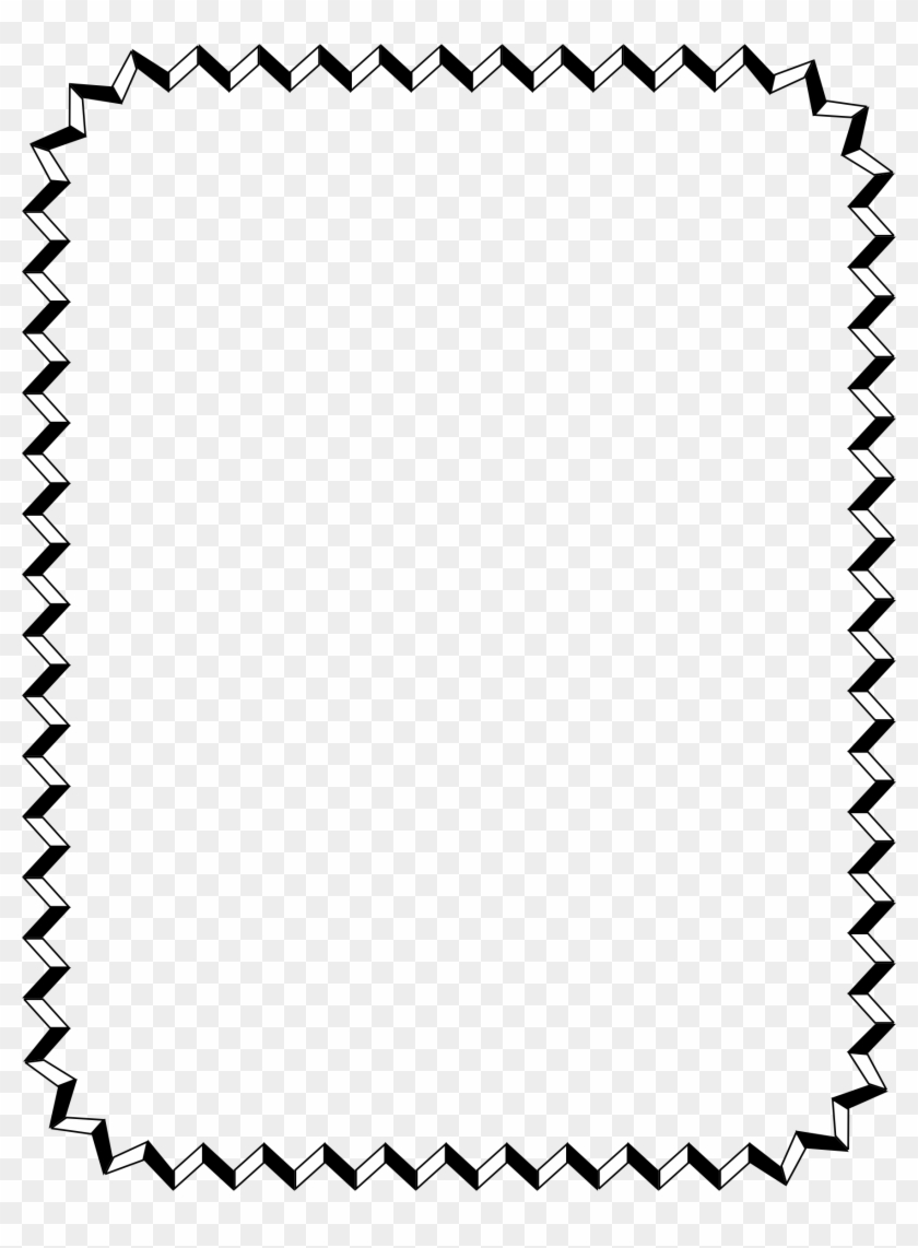 This Free Icons Png Design Of Zigzag Border, Transparent Png ...