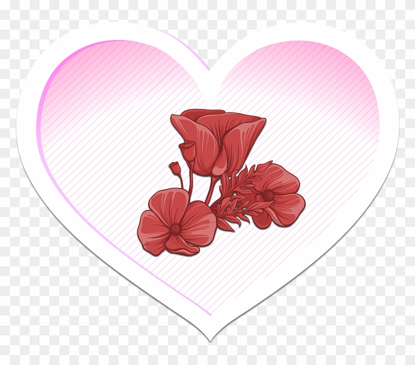 Dia Dos Namorados PNG Image, Feliz Dia Dos Namorados With Love And Flower  Vector, Heart, Love, Red PNG Image For Free Download