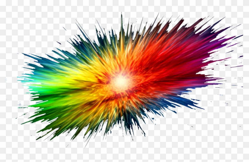Explosion Of Colors - Explosion Of Colors Png, Transparent Png