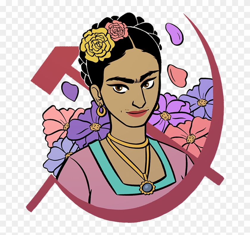 Frida Kahlo - Illustration, HD Png Download - 900x900(#1563269) - PngFind
